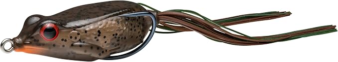 Strike King KVD Sexy Frog 5/8 oz Fishing Lure, Sealed Nose, Free Floating Rattle, Open Water or Heavy Cover