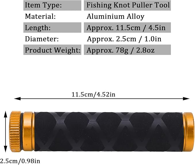 OUKENS Fishing Line Dragger, Fishing Knot Puller Tool Assist Fishing Line Knotting Device Tension Line Dragger for Fishing
