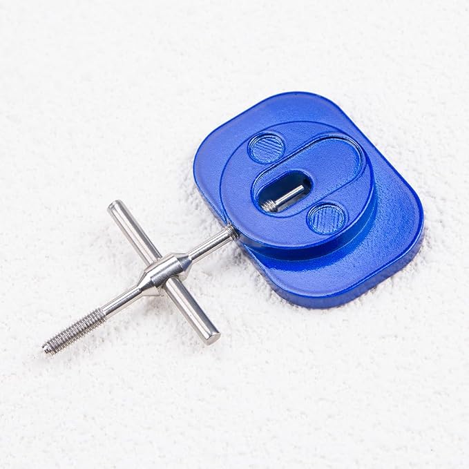 1Pcs Spool Bearing Pin Remover Aluminum Alloy Fishing Reel Bearing Removal Tool Portable Fishing Spool Pin Remover Essential Fisherman's Gear