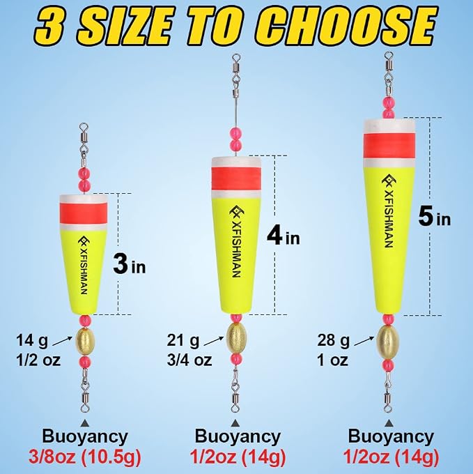 Fishing-Popping-Cork-for-Saltwater-Bobbers-Large-Floats Red Fish Popper for Carolina Rig