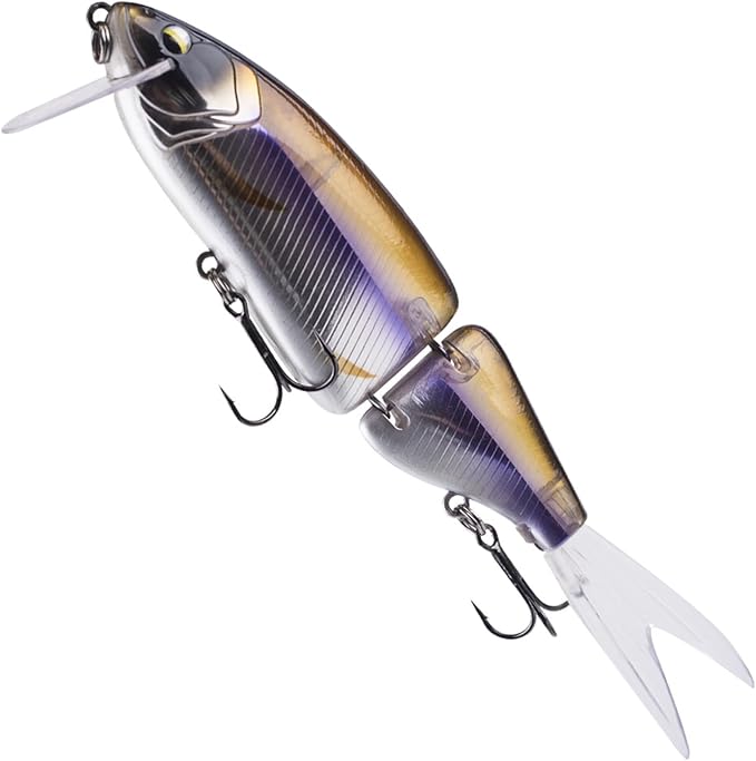 Glide Bait, Slow Sinking Swimbait, Topwater Hard Lures for Bass Catfish,Pike Perch, Freshwater or Saltwater