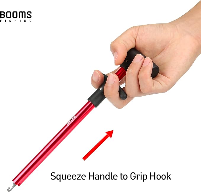 Booms Fishing R2 Hook Remover Squeeze-Out Fish Hook Tools 3 Colors Available