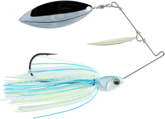 6th Sense – Divine Spinnerbait – Bass Fishing – Stainless Steel Spring Wire – Screw Lock Keeper – Hand-Tied Skirt