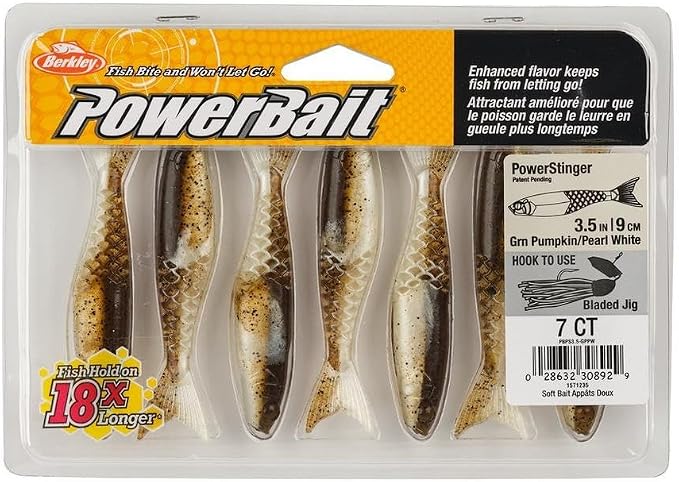 Berkley PowerBait PowerStinger Fishing Soft Bait