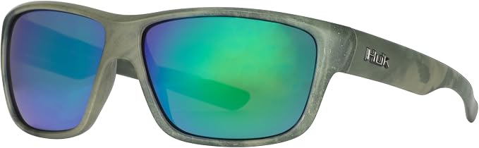 HUK Sunglasses, Polarized Lens Eyewear with Performance Frames, Fishing, Sports & Outdoors Sunglasses