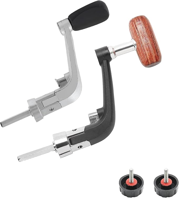 Fishing Spinning Reel Handle Replacement,Fishing Reel Rotary Knob Power Handle for Fishing Handle Replacement Parts