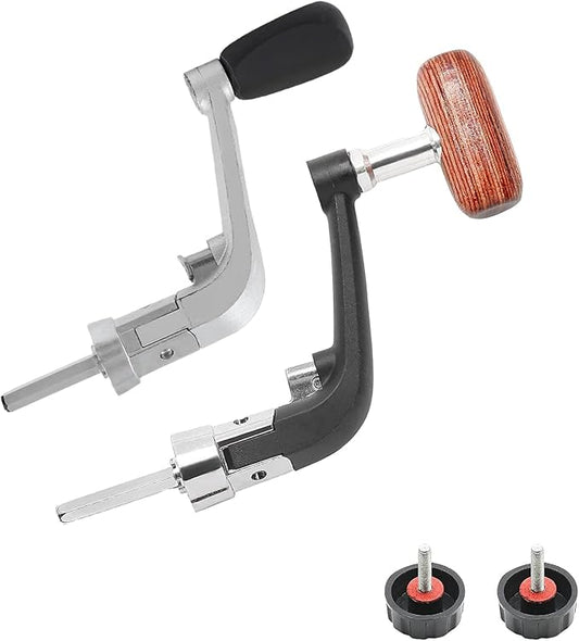 Fishing Spinning Reel Handle Replacement,Fishing Reel Rotary Knob Power Handle for Fishing Handle Replacement Parts