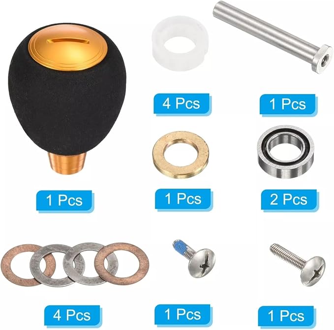 Fishing Reel Handle EVA Knob Fishing Reel Power Handle Grip Knob