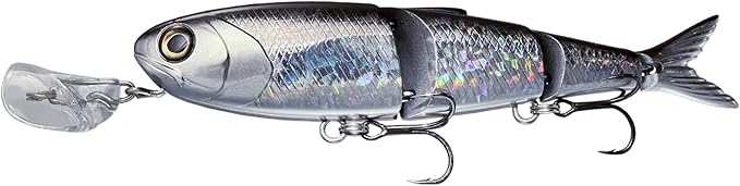 Headbanger Spitfire Topwater Fishing Lure (4-1/2" & 6-1/2") – Hybrid Wakebait & Propbait for Bass, Pike & Musky – Hard Body Swimbait with Action Lip & VMC Hooks
