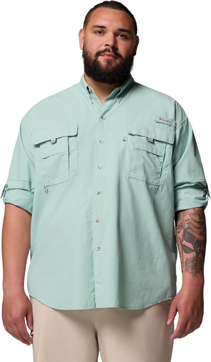 Columbia Men's PFG Bahama II Long Sleeve Fishing Shirt