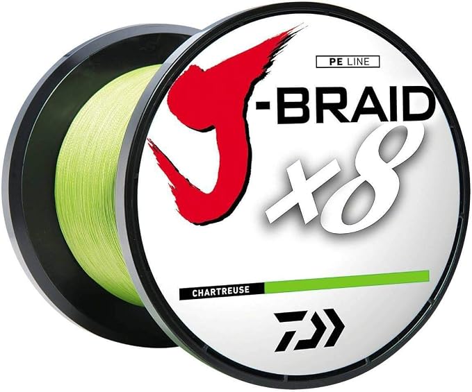 Daiwa J-Braid 300M 8-Strand Woven Round Braid Line