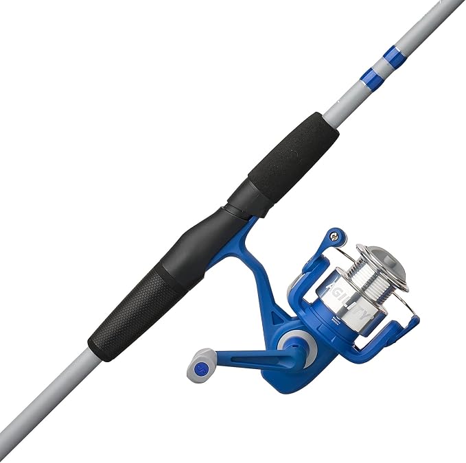 Shakespeare Agility Spinning Reel and Fishing Rod Combo