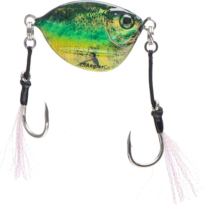 Imposter Jig, Mahi Pattern, Slow Pitch Jig for Inshore or Offshore Fishing