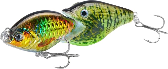 BASSROCK Fish Group Single Jointed Swimbait Bass Fishing Lure Hard Bait 3.5” 11/16oz