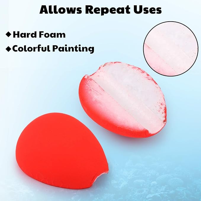 30 Pcs Trout Float Foam Teardrop Strike Fishing Bobbers Fishing Floats Fly Fishing Strike Indicators for Trout Offshore Saltwater Freshwater