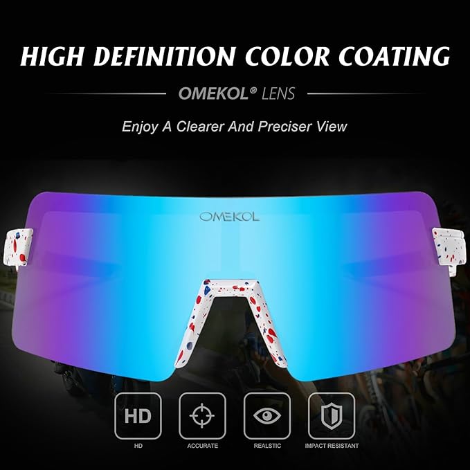 Two Sizes For Adults and Youth Polarized Sunglasses Men Women Outdoor Sport Baseball Glasses UV400 Cycling Eyewear