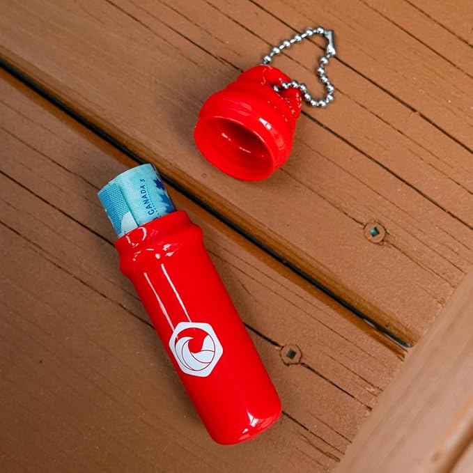 Seahive Floating Keychain (1 pack) with Waterproof Safety Container Boat Key Float - Pontoon, Fishing Accessories key holder