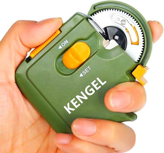 KENGEL Electric Device Automatic Fishing Hook Tier Tool Tyer Machine Tying Device Tie Knot Lure Fishing Hook Line Tyer Tie Machine Fishing Tackle