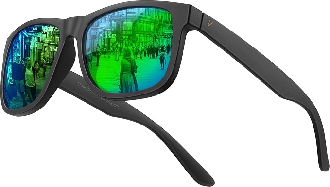 Polarized Sunglasses for Men & Women, Lightweight Driving Sunglasses for Fishing, Golf, Sports, UV400 Protection