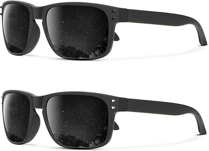 KALIYADI Polarized Sunglasses for Men and Women Vintage Style Sun Glasses for Fishing Running Driving with UV Protection