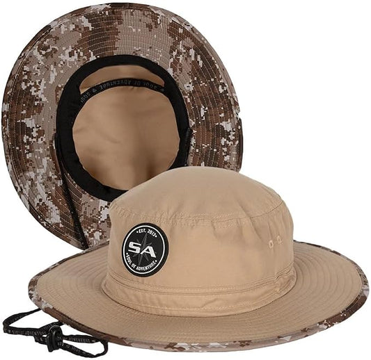 Soul of Adventure Bucket Hat | UV 50+ for Adults | Sun Protection with Adjustable Fit, Moisture-Wicking Fabric