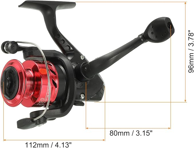 PATIKIL Fishing Reel Left/Right Interchangeable Handle
