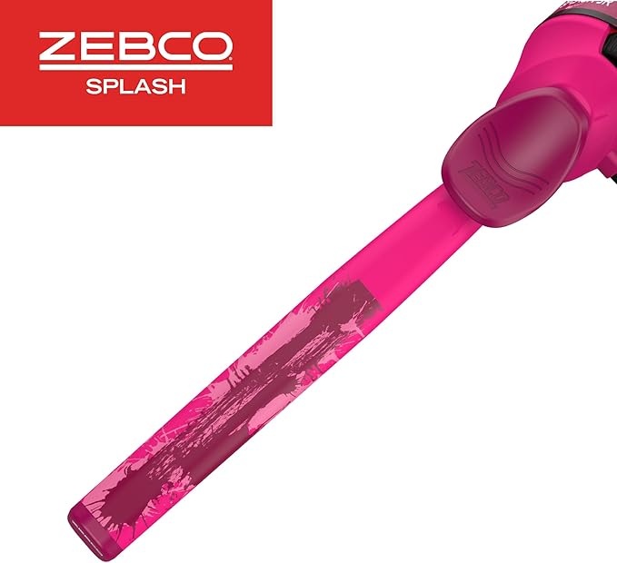 Zebco Youth Floating Spincast Reel and Fishing Rod Combo, Pre-Spooled with 6-Pound Cajun Line