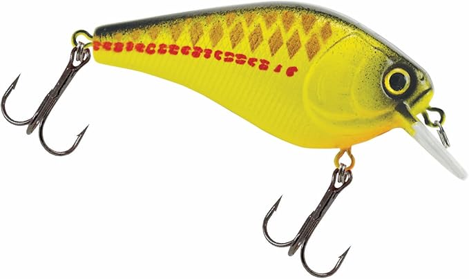 Luck E Strike 2 Inch Square Bill Crankbait, Made in The USA