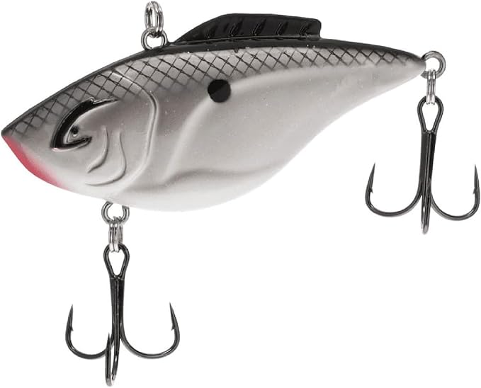 Bill Lewis Hammer-Trap - Freshwater Lifelike Lipless Crankbait Fishing Lure with Mustad Triple Grip Hooks, 3/8 Oz - 5/8 Oz