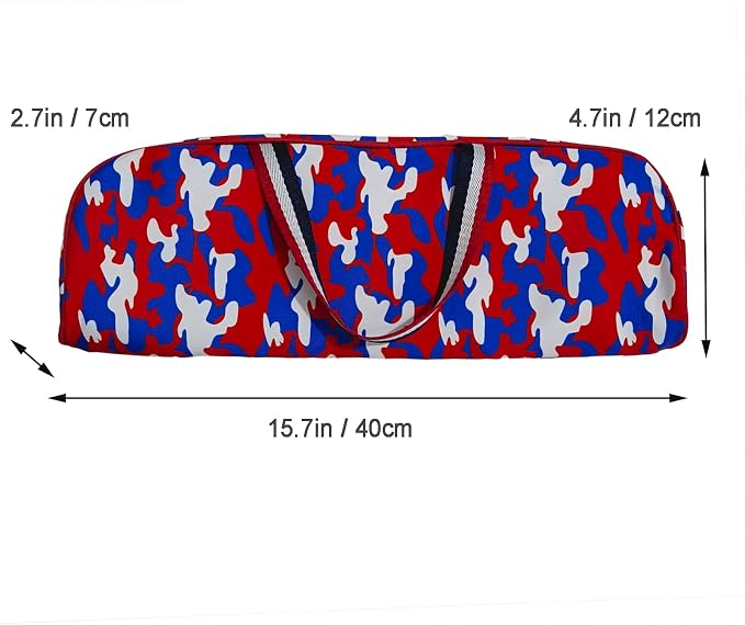 Portable Fishing Rod Bag Collapsible Fishing Bag Large Capacity Outdoor Nylon Carrying Case