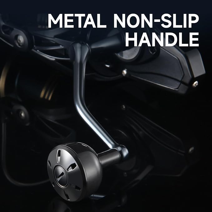 Big Game Surf Spinning Fishing Reel 8000/12000,20KG Drag Power Backlash-Free Bearings,Metal Reel Seat,Zinc Alloy Gear for Saltwater Inshore and Offshore Fishing