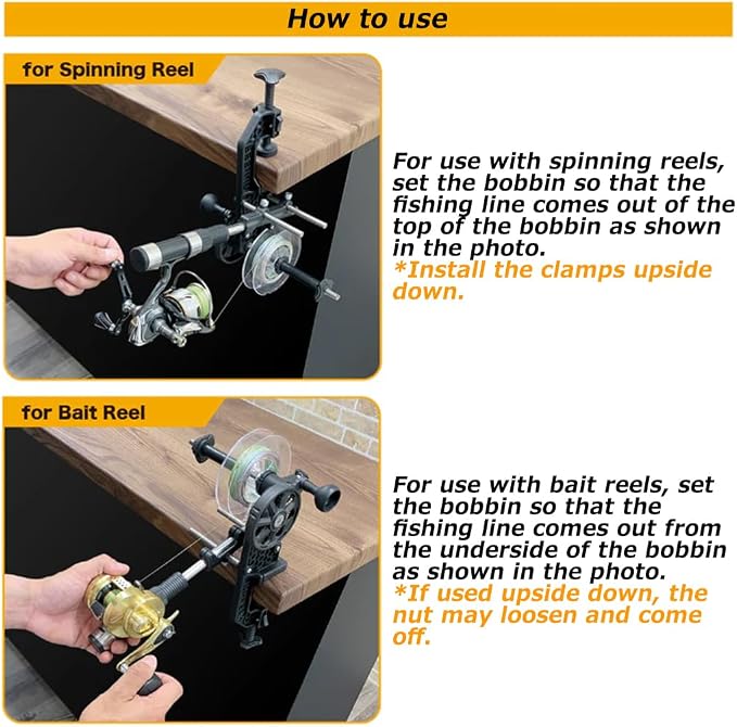 [DRESS Japan] DRESS EVO Maximum Line Spooler – Fishing Line Spooler Fast Fishing Line Winding & Recycling Tool Compatible with Most Reels Beginner Friendly Easy to use【Imported from Japan】