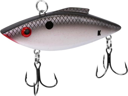 Bill Lewis Knock-N-Trap Lipless Crankbait Fishing Lure for Bass, 1/2 oz Hard Bait with Loud Rattle Action
