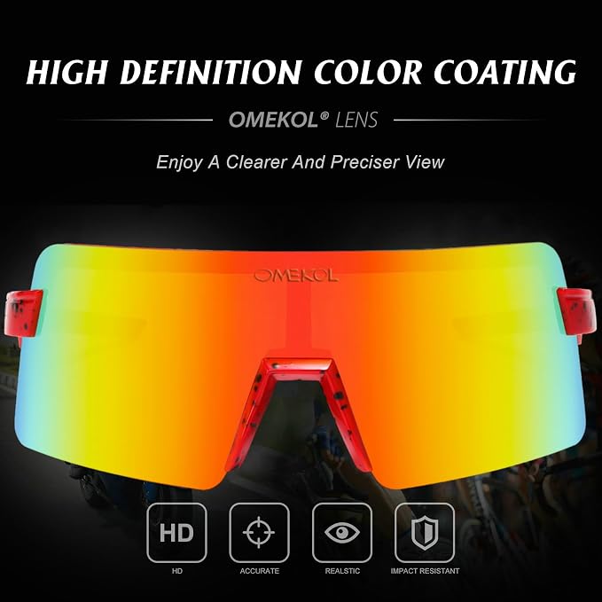Two Sizes For Adults and Youth Polarized Sunglasses Men Women Outdoor Sport Baseball Glasses UV400 Cycling Eyewear