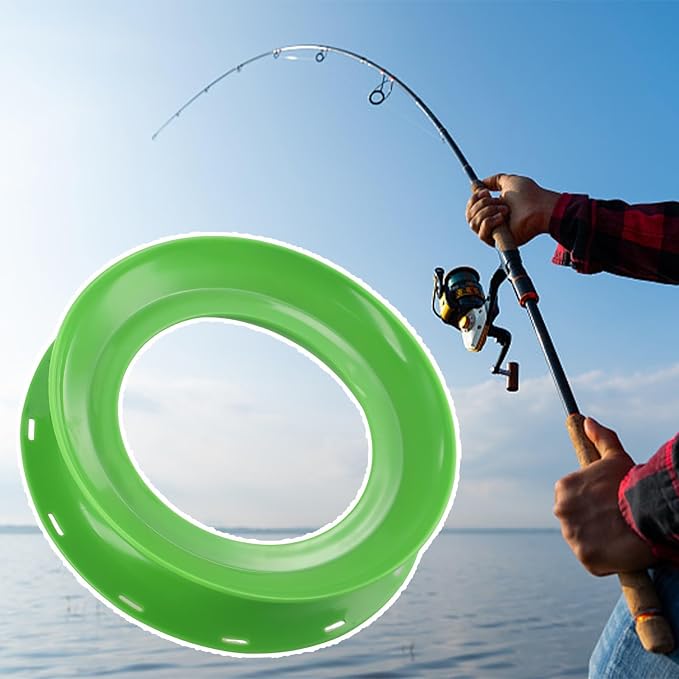 Hand Reel for Hand and Throw Line Fishing, Sea-Fishing Coil Hand Wheel Large Line Plate Winding Reel, Easy-Casting Without Backlash Tangles, for Outdoor Anglers Kite Enthusiasts