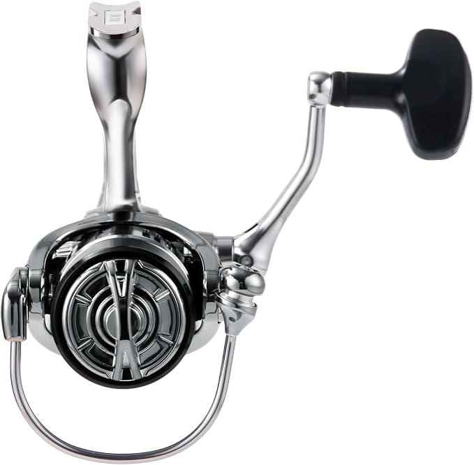 Ultralight Spinning Reel with Metal Body, 5.5:1 High Speed Gear Ratio, 15KG/33Lbs Max Drag Power, 7+1 BBS Ultra Smooth Freshwater Fishing Reels, Size 1000-5000S