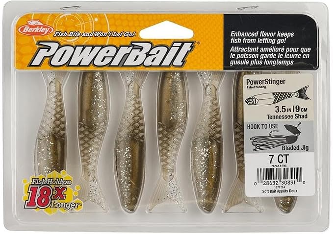 Berkley PowerBait PowerStinger Fishing Soft Bait