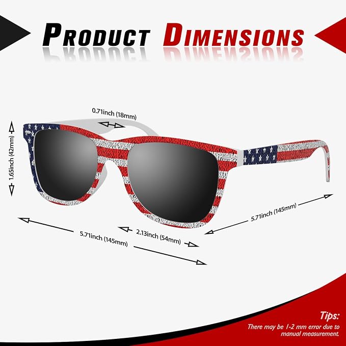 Sunier Polarized Sunglasses for Men and Women, Retro Square Matte Finish UV400 Protection Shades for Driving, Fishing