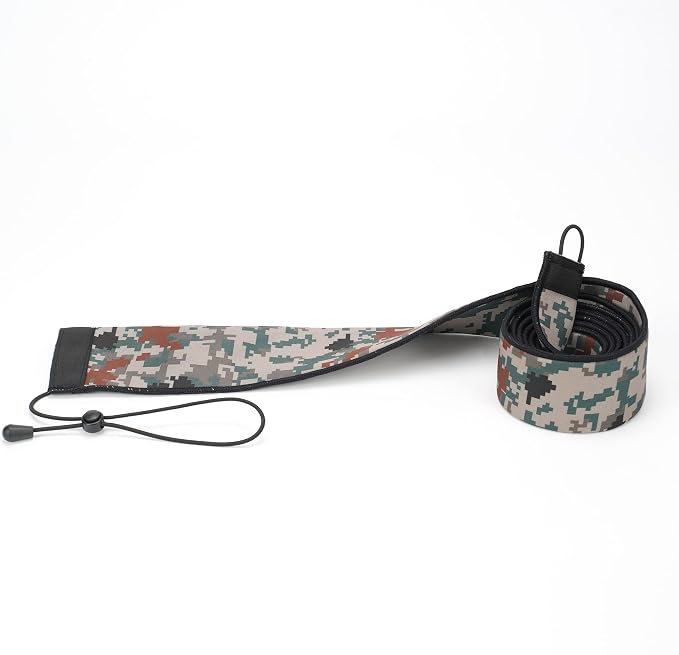 Neoprene Camo Fishing Rod Sleeves,Fishing Pole Sleeves,Fishing Rod Socks | UV Resistance,Puncture Resistant, Protect Casting, Spinning, Trolling Fishing Rods, Storage, tangled-free,75in,68in,60in