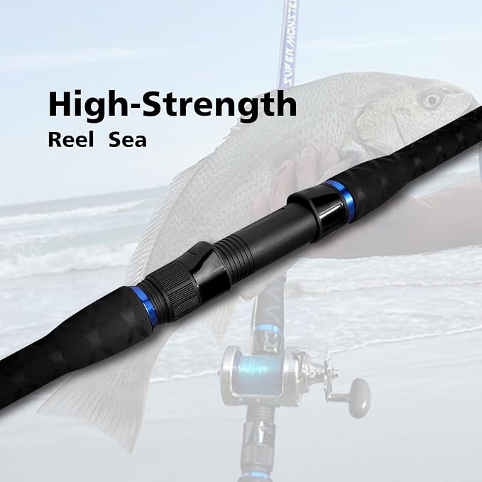 Fiblink Surf Spinning Fishing Rod Carbon Fiber Travel Fishing Rod(11-Feet & 12-Feet & 13-Feet & 15-Feet)