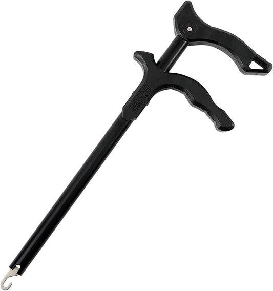 Beyond Fishing Hook Remover Tool - 10.5 Inch Long-Reach Fish Dehooker with T-Handle Grip, Corrosion-Resistant Hook Remover for Freshwater & Saltwater Fishing