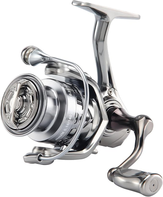 HAUT TON Dolphin Advance Edition Spinning Reel,5.2:1Gear Ratio,22LBS,5+1BB,Backlash Free Bearing,Sealed Drag System,Saltwater,Freshwater Fishing Reels
