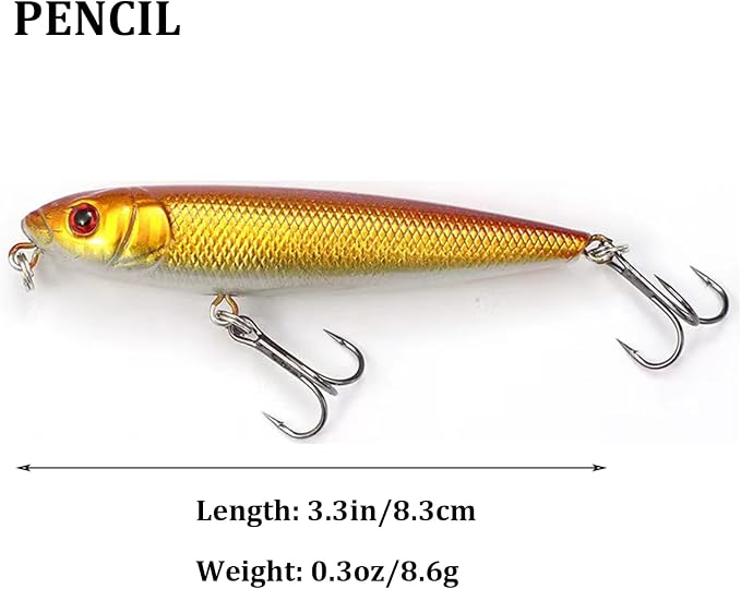 WOLFSKIN Fishing Lures Kit, Fishing Baits Set, Included Crankbaits, Curly Tail Jigs, Spoons, Hooks, Weights, Fishing Accessories with Tackle Box, for Carp, Bass, Freshwater Saltwate