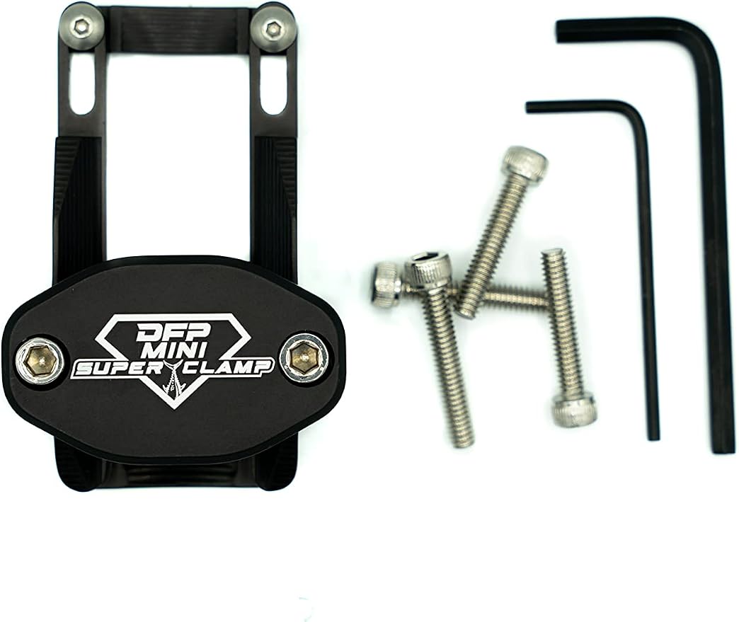 Duran's Fishing Products Mini Super Clamp, Black