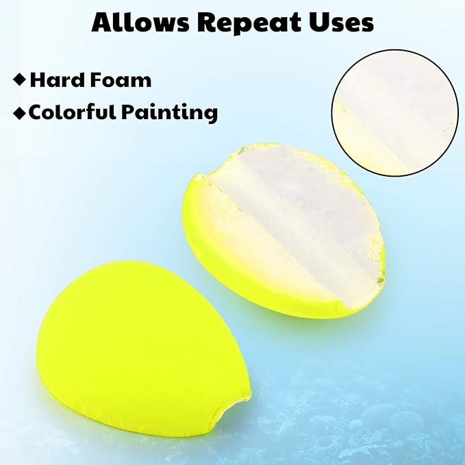 30 Pcs Trout Float Foam Teardrop Strike Fishing Bobbers Fishing Floats Fly Fishing Strike Indicators for Trout Offshore Saltwater Freshwater