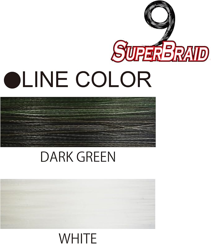YO-Zuri SUPERBRAID 9 - Floating Braided Fishing LINE