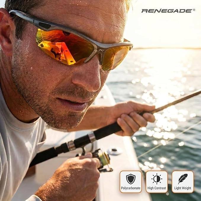 Renegade Performance Polarized Sunglasses for any Outdoor Activities