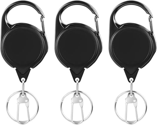 Fishing Fly Fishing Zinger Retractor, Fishing Knot Tool,Line Clipper Retractor for Fly Fishing, Freshwater Saltwater Angler Accessories Lightweight Durable Design