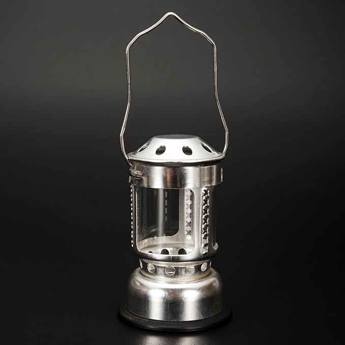 Portable Candle Lantern Night Fishing ing Outdoor Camping Aluminium Alloy Candle Lamp