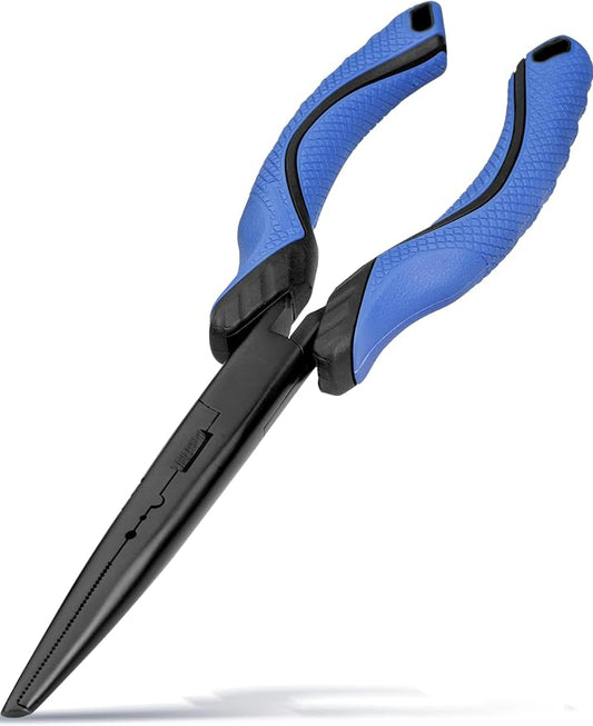 Fishing Pliers,Carbon Steel with Corrosion Resistant Coated Fishing Tools,Multitool for Saltwater